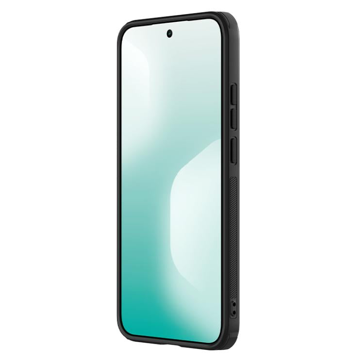 For Xiaomi Poco F7 NILLKIN Frosted Shield Pro PC + TPU Phone Case - Black