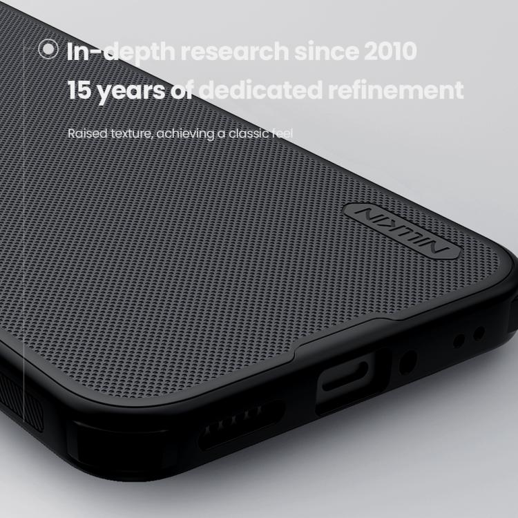 For Xiaomi 15T Pro 5G NILLKIN Frosted Shield Pro PC + TPU Phone Case - Black