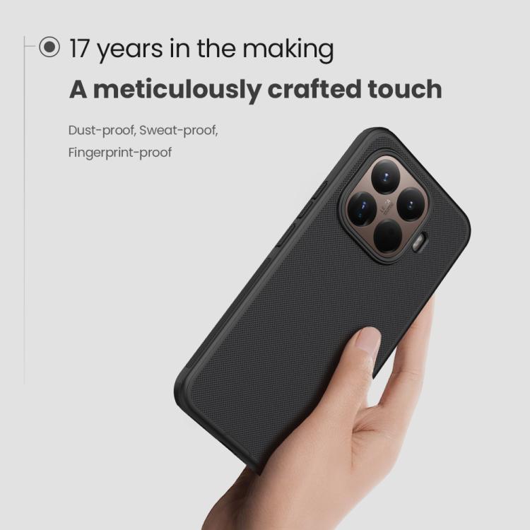 For Xiaomi 15T Pro 5G NILLKIN Frosted Shield Pro PC + TPU Phone Case - Black
