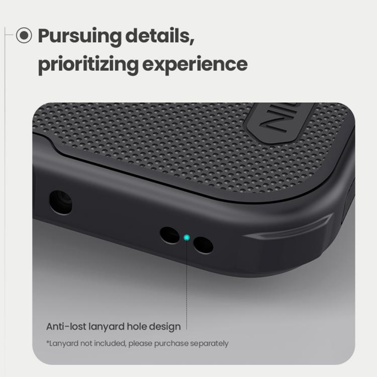 For Xiaomi 15T 5G NILLKIN Frosted Shield Pro PC + TPU Phone Case - Black