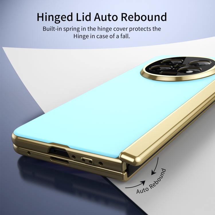 For OPPO Find N5 Integrated AG Frosted Vacuum Plating Phone Case