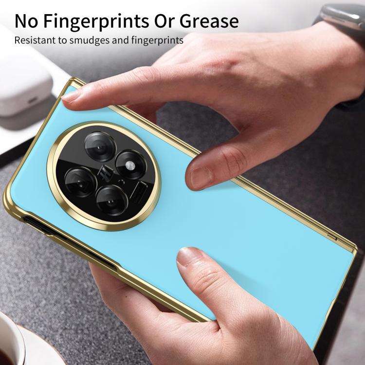 For OPPO Find N5 Integrated AG Frosted Vacuum Plating Phone Case