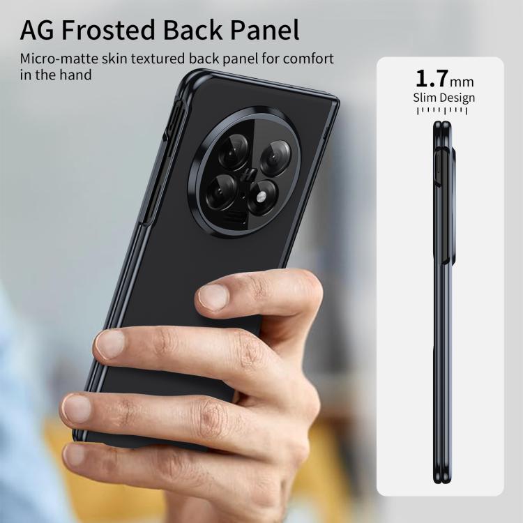 For OPPO Find N5 Integrated AG Frosted Vacuum Plating Phone Case