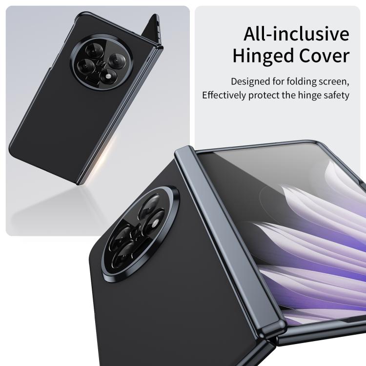 For OPPO Find N5 Integrated AG Frosted Vacuum Plating Phone Case