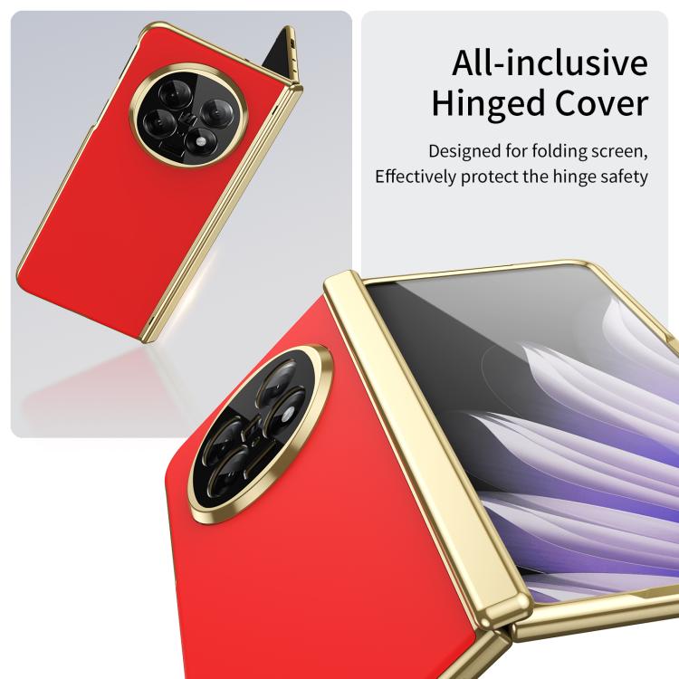 For OPPO Find N5 Integrated AG Frosted Vacuum Plating Phone Case