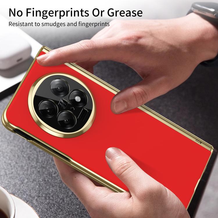 For OPPO Find N5 Integrated AG Frosted Vacuum Plating Phone Case