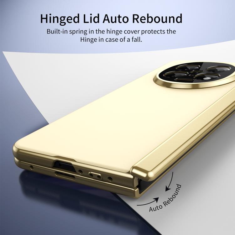 For OPPO Find N5 Integrated AG Frosted Vacuum Plating Phone Case