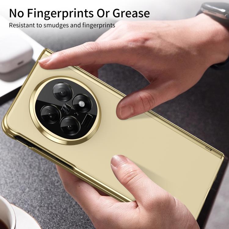 For OPPO Find N5 Integrated AG Frosted Vacuum Plating Phone Case