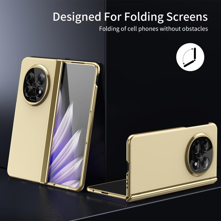 For OPPO Find N5 Integrated AG Frosted Vacuum Plating Phone Case