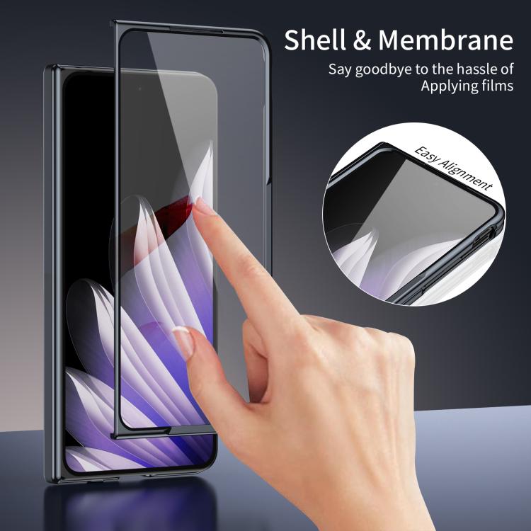 For OPPO Find N5 Integrated AG Frosted Vacuum Plating Phone Case