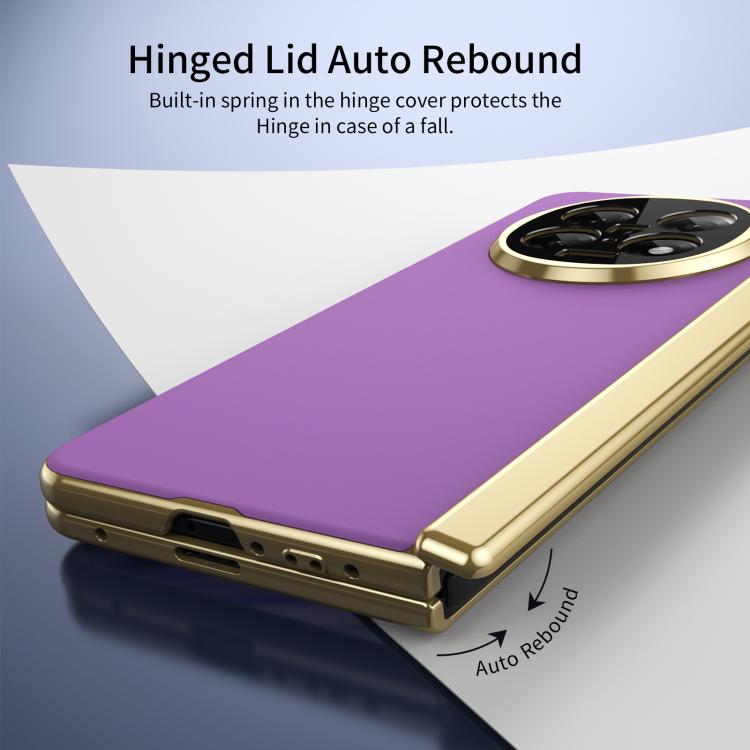 For OPPO Find N5 Integrated AG Frosted Vacuum Plating Phone Case