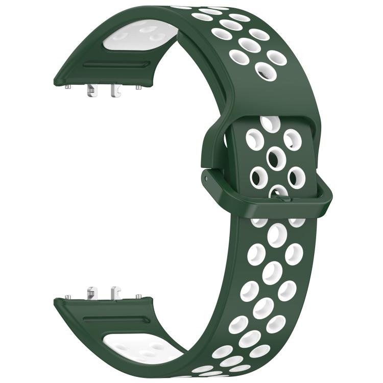 For Samsung Galaxy Fit 3 xDfind Two Color Silicone Breathable Watch Band