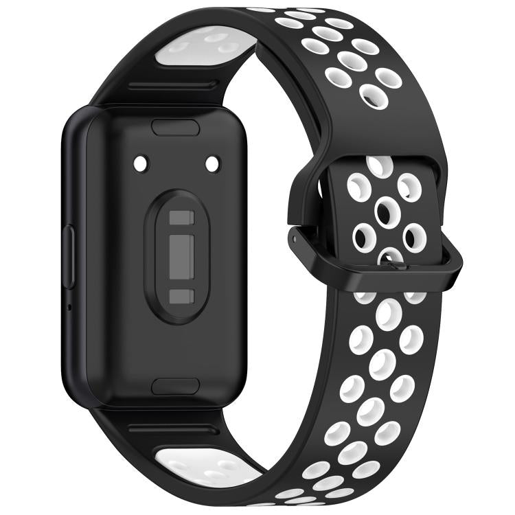 For Samsung Galaxy Fit 3 xDfind Two Color Silicone Breathable Watch Band