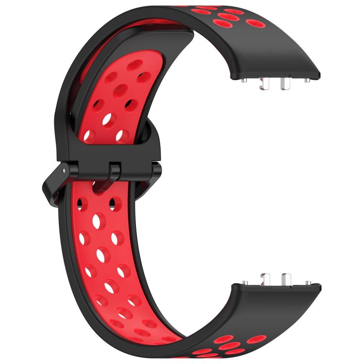 For Samsung Galaxy Fit 3 xDfind Two Color Silicone Breathable Watch Band