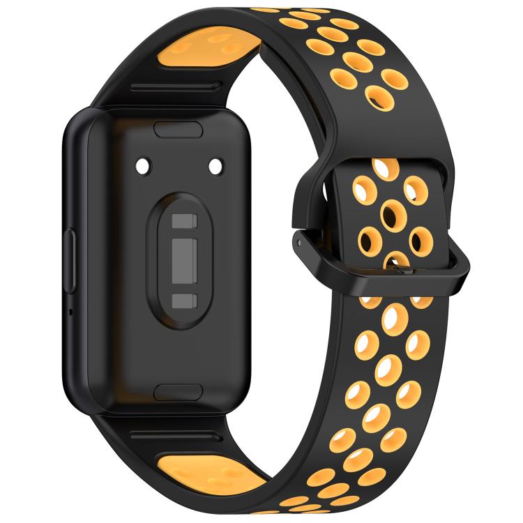 For Samsung Galaxy Fit 3 xDfind Two Color Silicone Breathable Watch Band