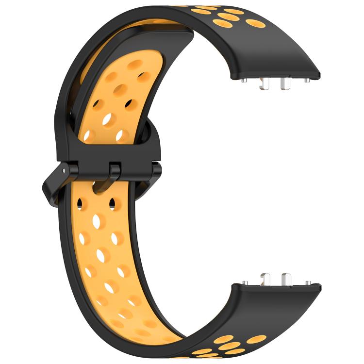 For Samsung Galaxy Fit 3 xDfind Two Color Silicone Breathable Watch Band