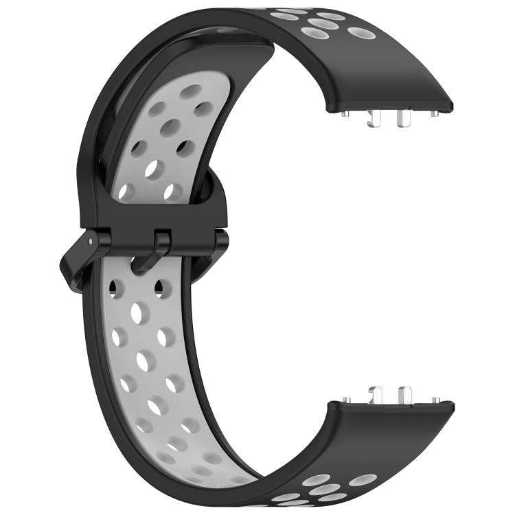 For Samsung Galaxy Fit 3 xDfind Two Color Silicone Breathable Watch Band