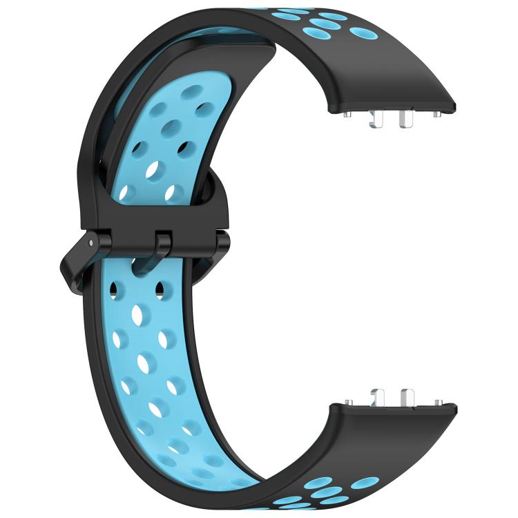 For Samsung Galaxy Fit 3 xDfind Two Color Silicone Breathable Watch Band