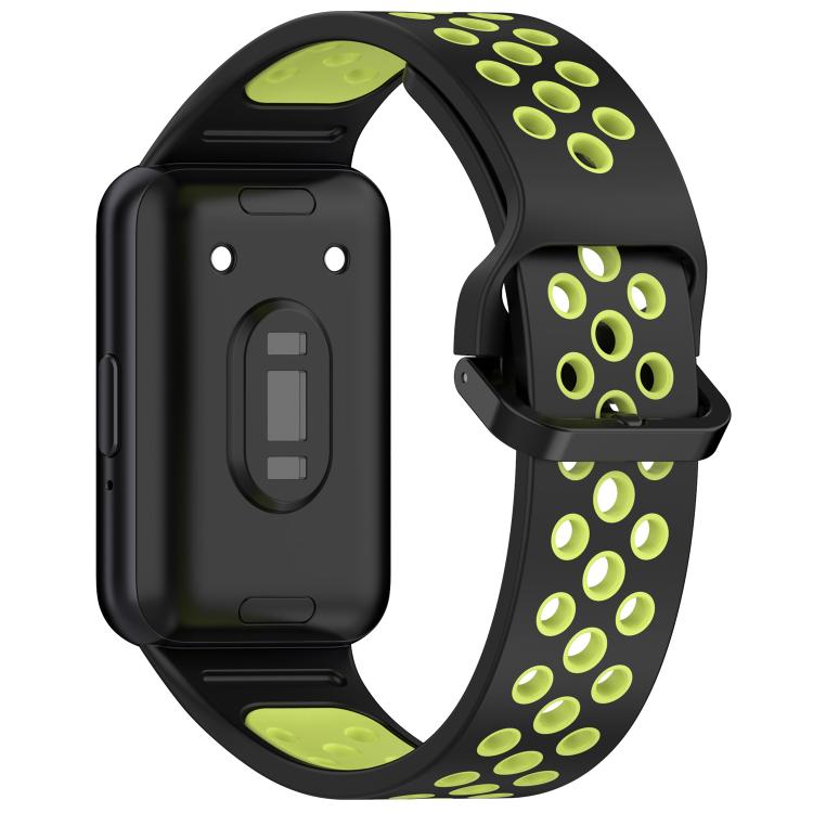 For Samsung Galaxy Fit 3 xDfind Two Color Silicone Breathable Watch Band