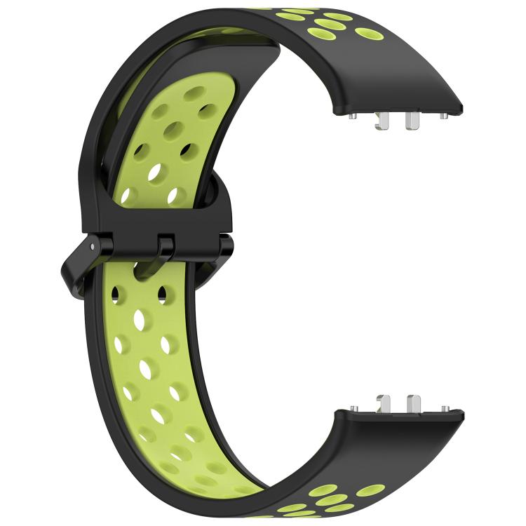 For Samsung Galaxy Fit 3 xDfind Two Color Silicone Breathable Watch Band