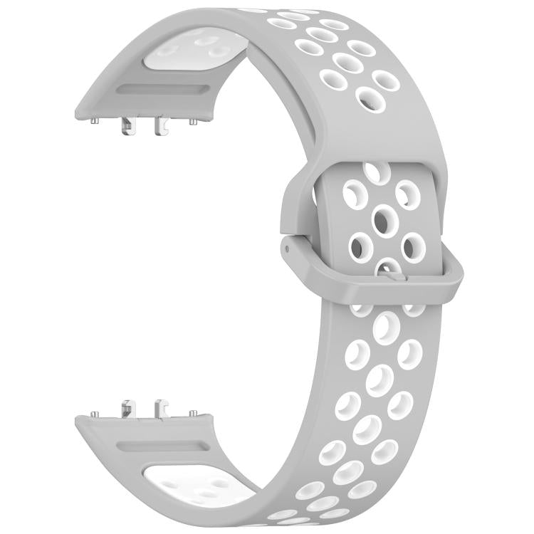 For Samsung Galaxy Fit 3 xDfind Two Color Silicone Breathable Watch Band