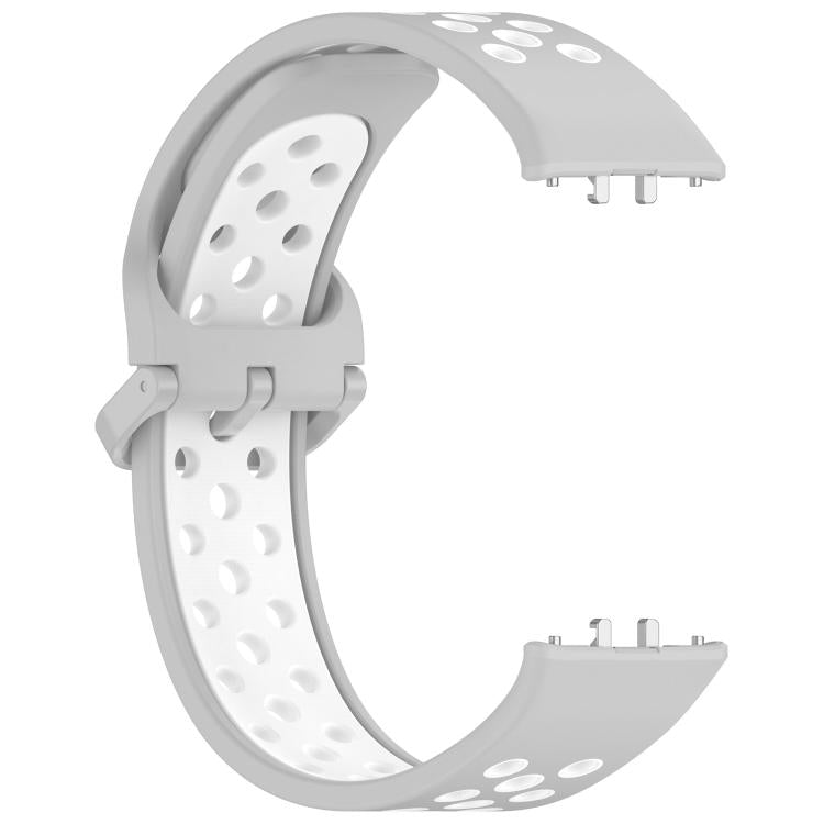 For Samsung Galaxy Fit 3 xDfind Two Color Silicone Breathable Watch Band