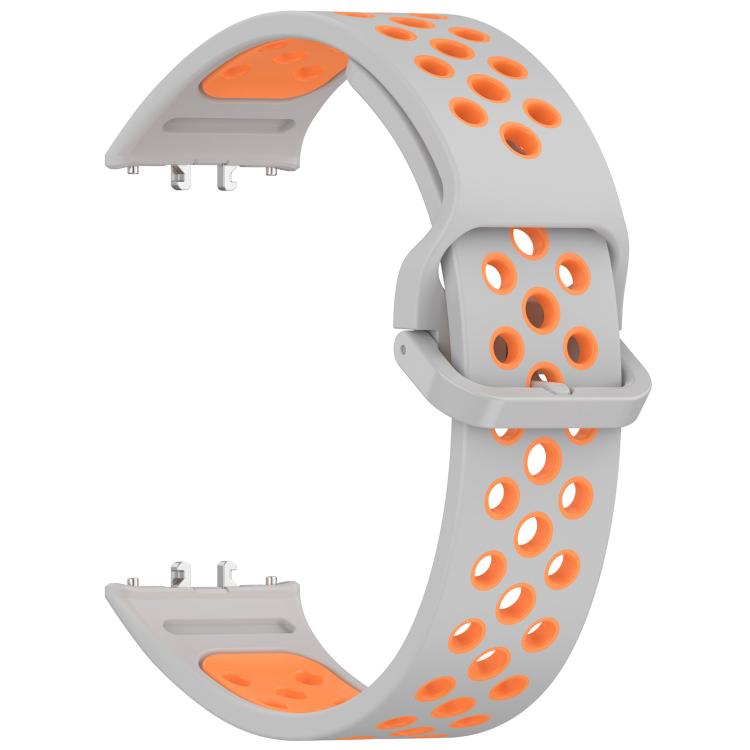 For Samsung Galaxy Fit 3 xDfind Two Color Silicone Breathable Watch Band