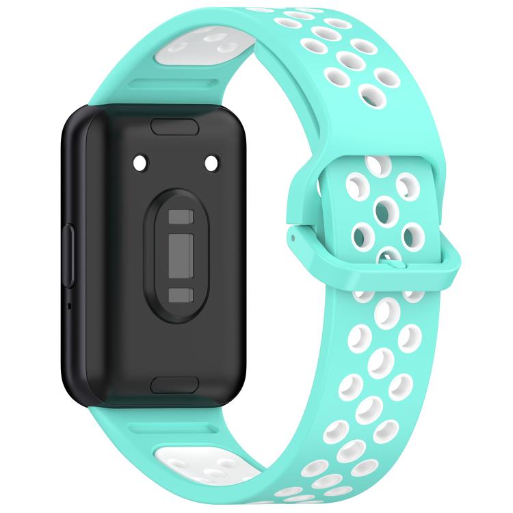 For Samsung Galaxy Fit 3 xDfind Two Color Silicone Breathable Watch Band