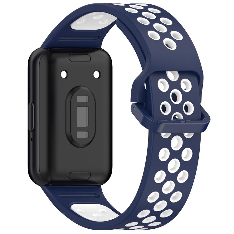 For Samsung Galaxy Fit 3 xDfind Two Color Silicone Breathable Watch Band