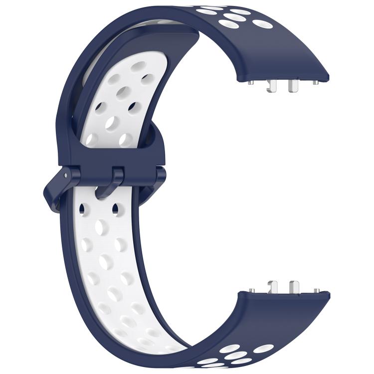 For Samsung Galaxy Fit 3 xDfind Two Color Silicone Breathable Watch Band