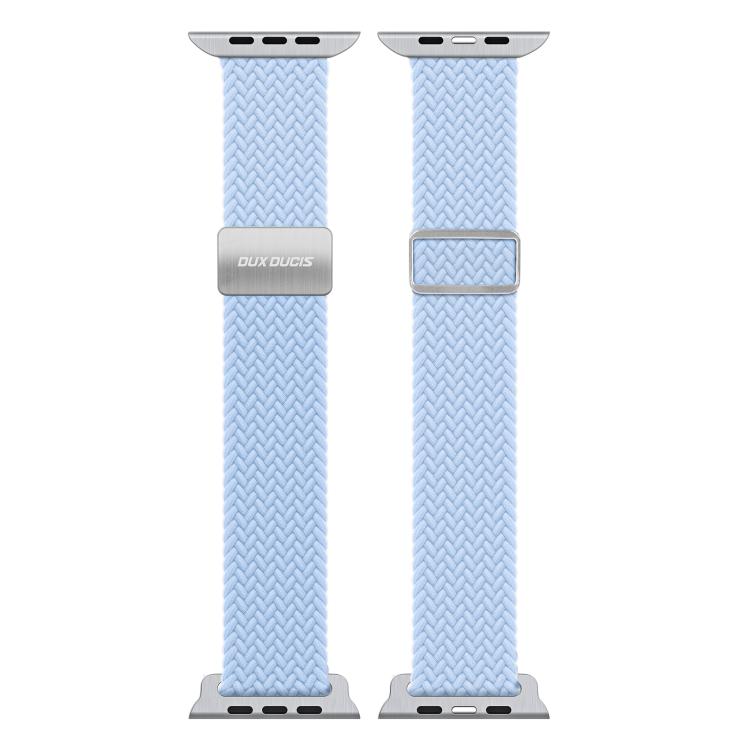 For Apple Watch 38 / 40 / 41 / S10 42mm DUX DUCIS Mixture Ultra Series Magnetic Buckle Nylon Braided Strap