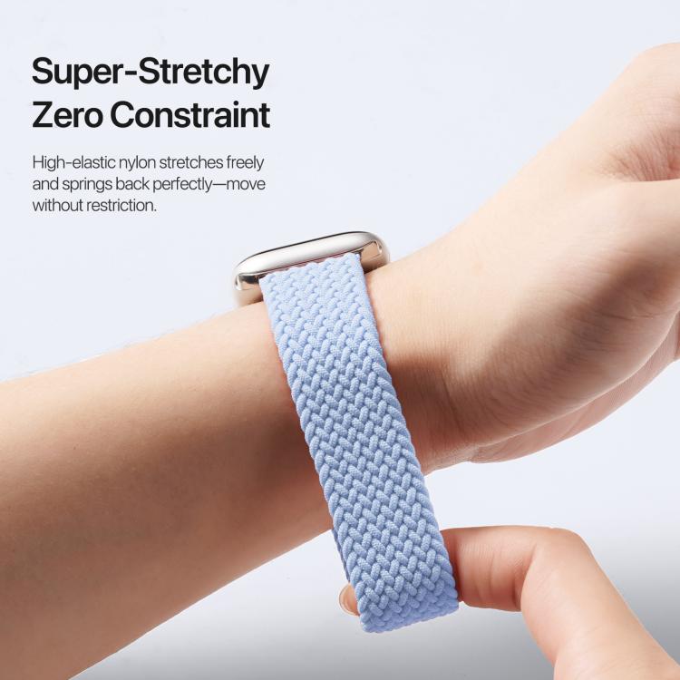 For Apple Watch 38 / 40 / 41 / S10 42mm DUX DUCIS Mixture Ultra Series Magnetic Buckle Nylon Braided Strap