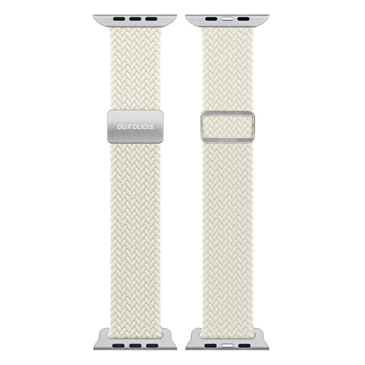 For Apple Watch 38 / 40 / 41 / S10 42mm DUX DUCIS Mixture Ultra Series Magnetic Buckle Nylon Braided Strap