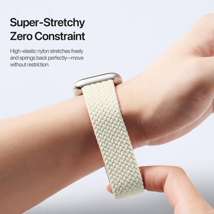 For Apple Watch 38 / 40 / 41 / S10 42mm DUX DUCIS Mixture Ultra Series Magnetic Buckle Nylon Braided Strap