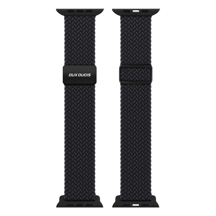 For Apple Watch 42 / 44 / 45 / 46 / 49mm DUX DUCIS Mixture Ultra Series Magnetic Buckle Nylon Braided Strap