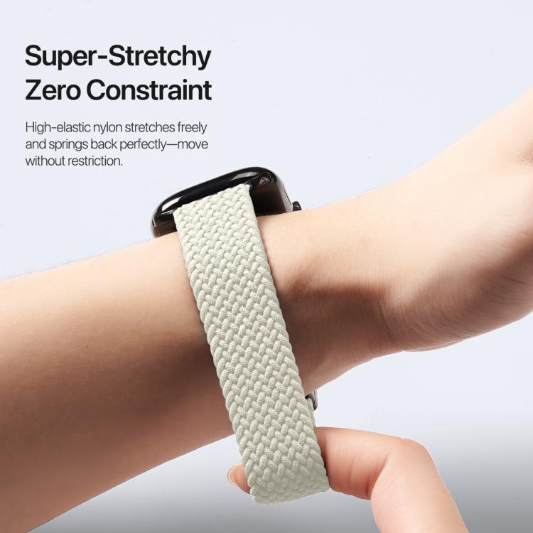 For Apple Watch 42 / 44 / 45 / 46 / 49mm DUX DUCIS Mixture Ultra Series Magnetic Buckle Nylon Braided Strap