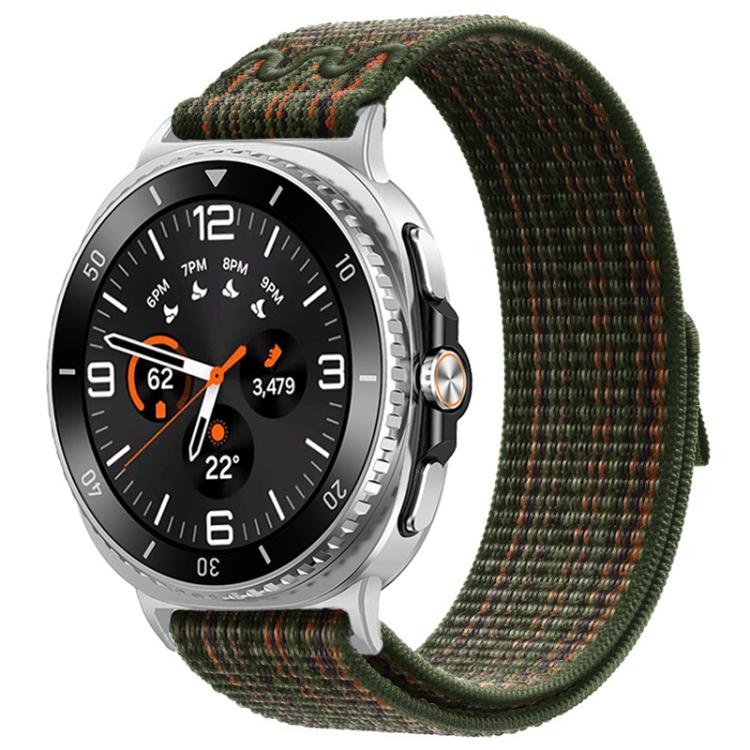 For Samsung Galaxy Watch8 / 8 Classic xDfind Nylon Hook and Loop Fastener Watch Band