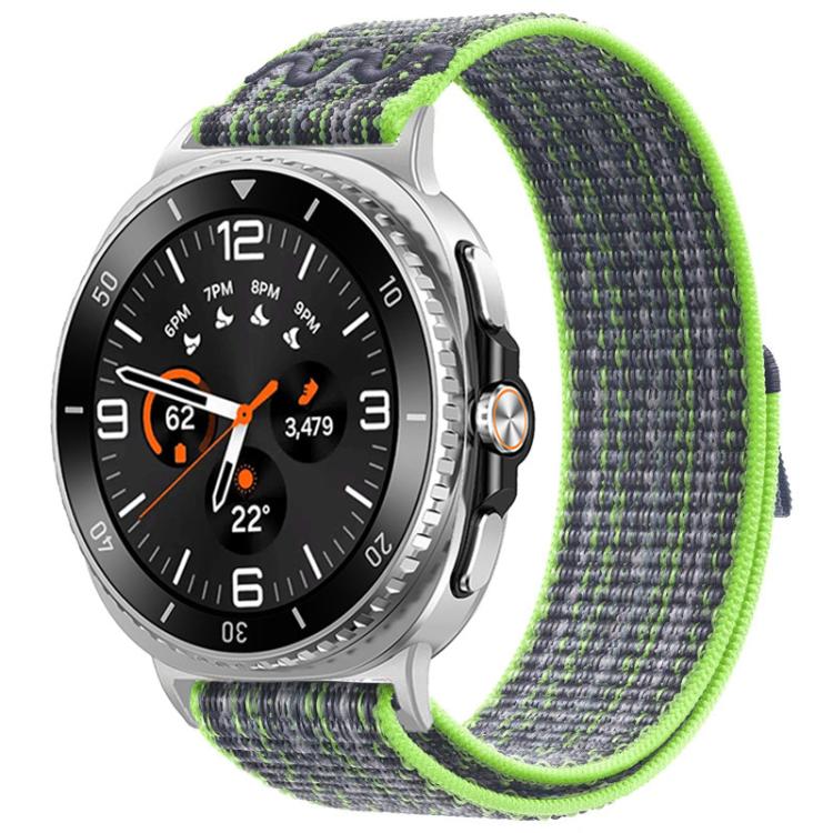 For Samsung Galaxy Watch8 / 8 Classic xDfind Nylon Hook and Loop Fastener Watch Band