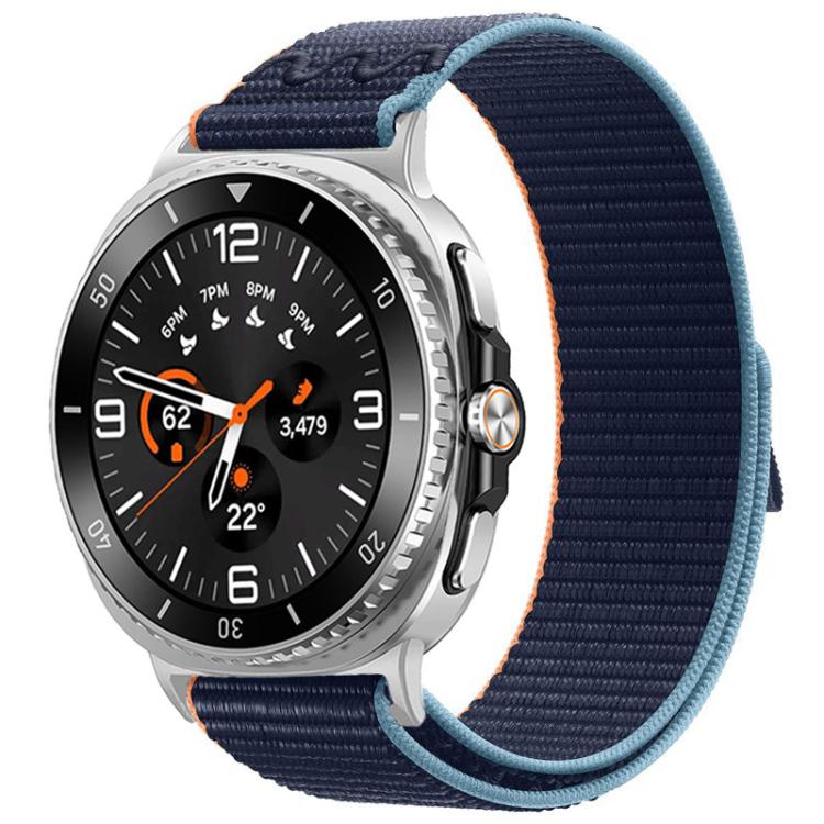For Samsung Galaxy Watch8 / 8 Classic xDfind Nylon Hook and Loop Fastener Watch Band