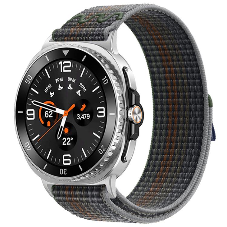 For Samsung Galaxy Watch8 / 8 Classic xDfind Nylon Hook and Loop Fastener Watch Band