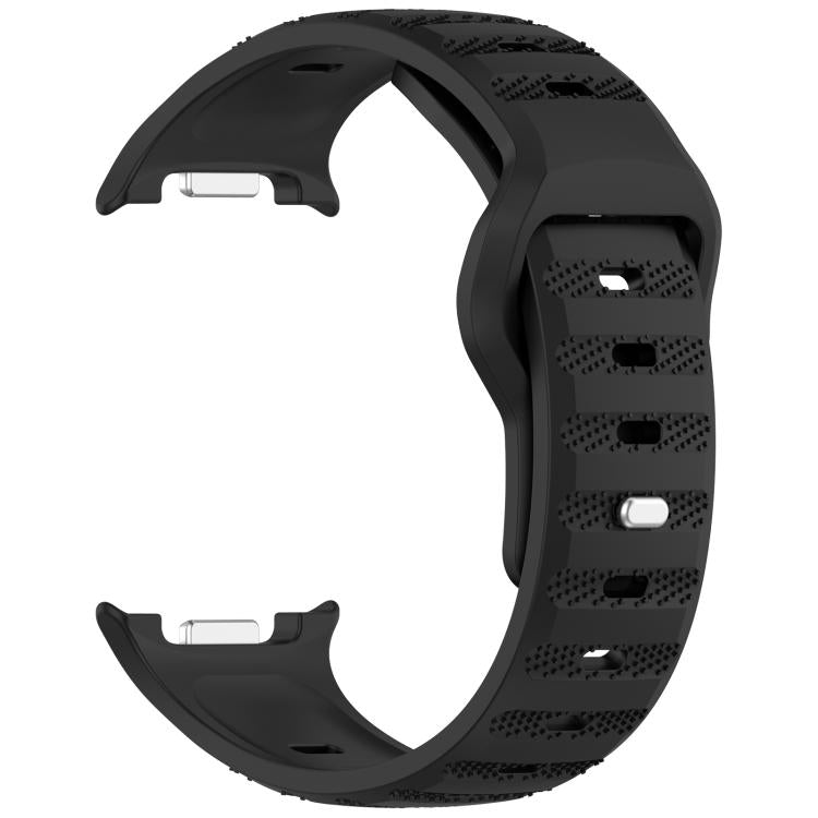 For Samsung Galaxy Watch Ultra/Ultra 2025 xDfind Round Dots Silver Stud Buckle Silicone Watch Band