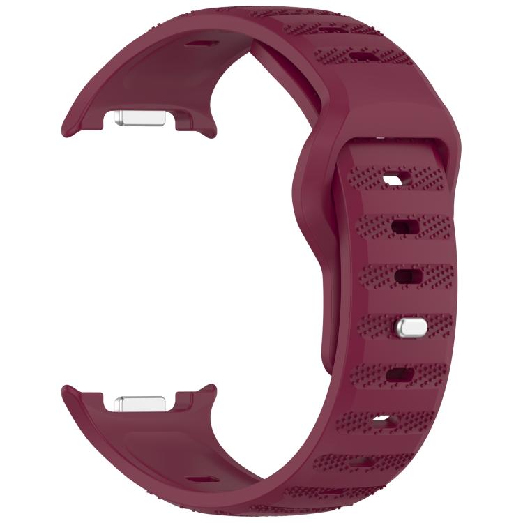 For Samsung Galaxy Watch Ultra/Ultra 2025 xDfind Round Dots Silver Stud Buckle Silicone Watch Band