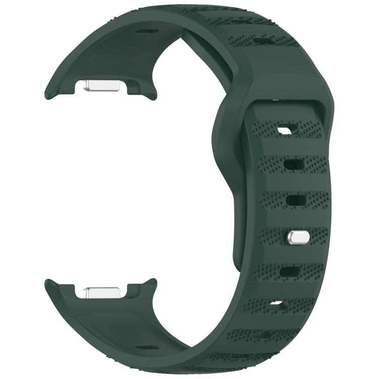 For Samsung Galaxy Watch Ultra/Ultra 2025 xDfind Round Dots Silver Stud Buckle Silicone Watch Band