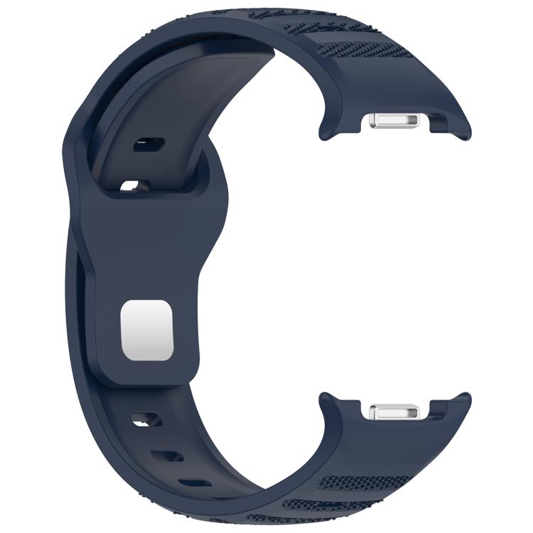 For Samsung Galaxy Watch Ultra/Ultra 2025 xDfind Round Dots Silver Stud Buckle Silicone Watch Band