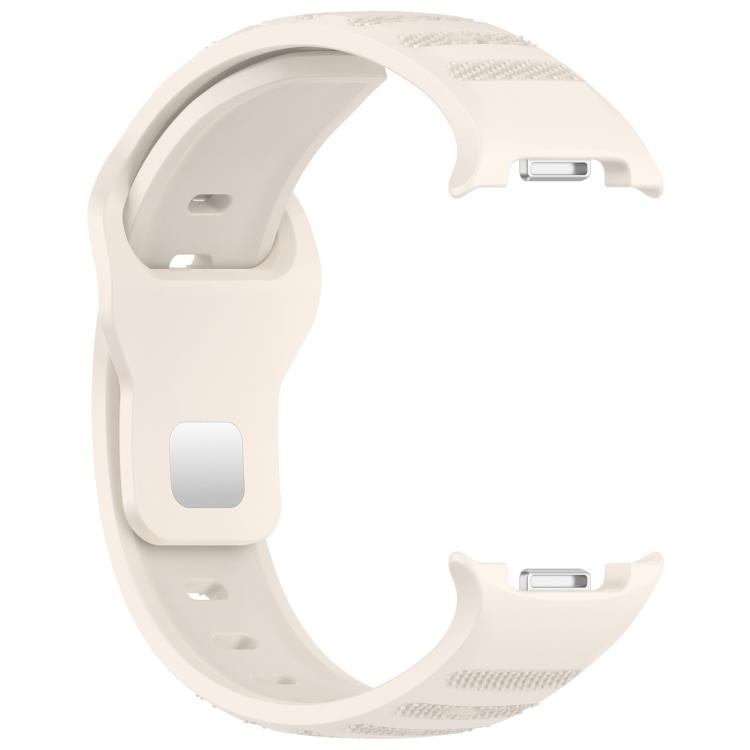 For Samsung Galaxy Watch Ultra/Ultra 2025 xDfind Round Dots Silver Stud Buckle Silicone Watch Band