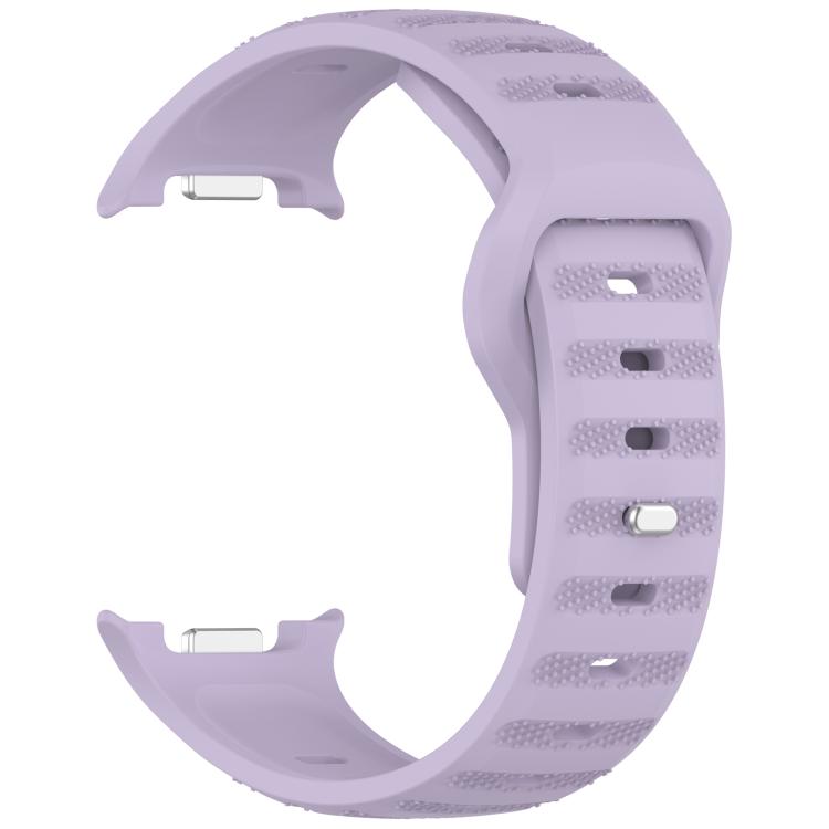 For Samsung Galaxy Watch Ultra/Ultra 2025 xDfind Round Dots Silver Stud Buckle Silicone Watch Band