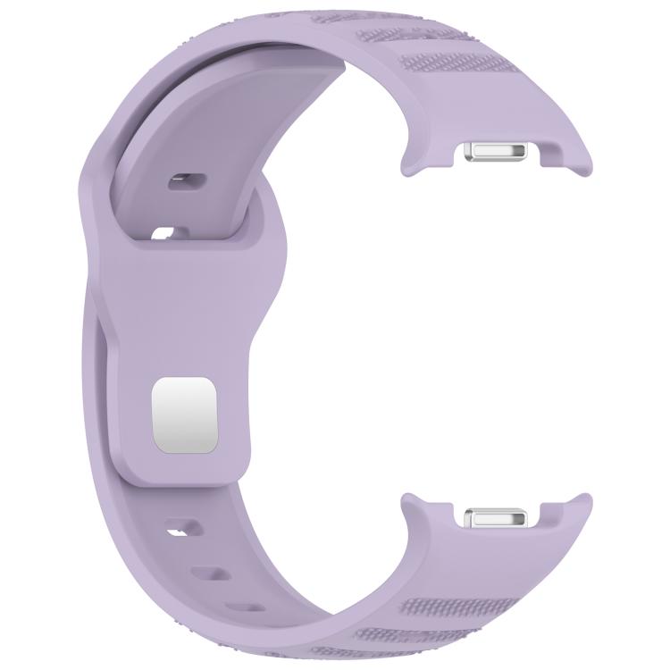 For Samsung Galaxy Watch Ultra/Ultra 2025 xDfind Round Dots Silver Stud Buckle Silicone Watch Band
