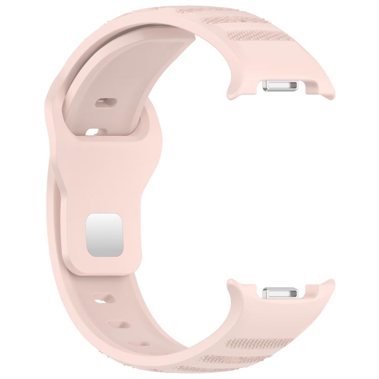 For Samsung Galaxy Watch Ultra/Ultra 2025 xDfind Round Dots Silver Stud Buckle Silicone Watch Band