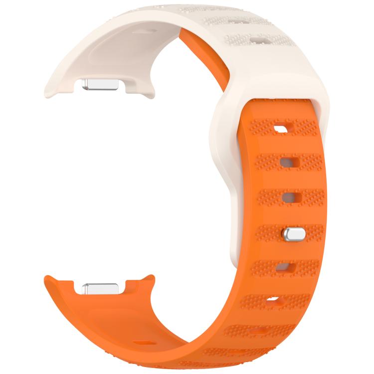 For Samsung Galaxy Watch Ultra/Ultra 2025 xDfind Round Dots Silver Stud Buckle Silicone Watch Band