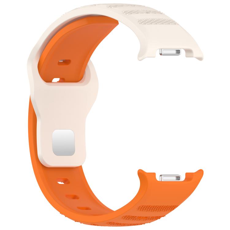 For Samsung Galaxy Watch Ultra/Ultra 2025 xDfind Round Dots Silver Stud Buckle Silicone Watch Band